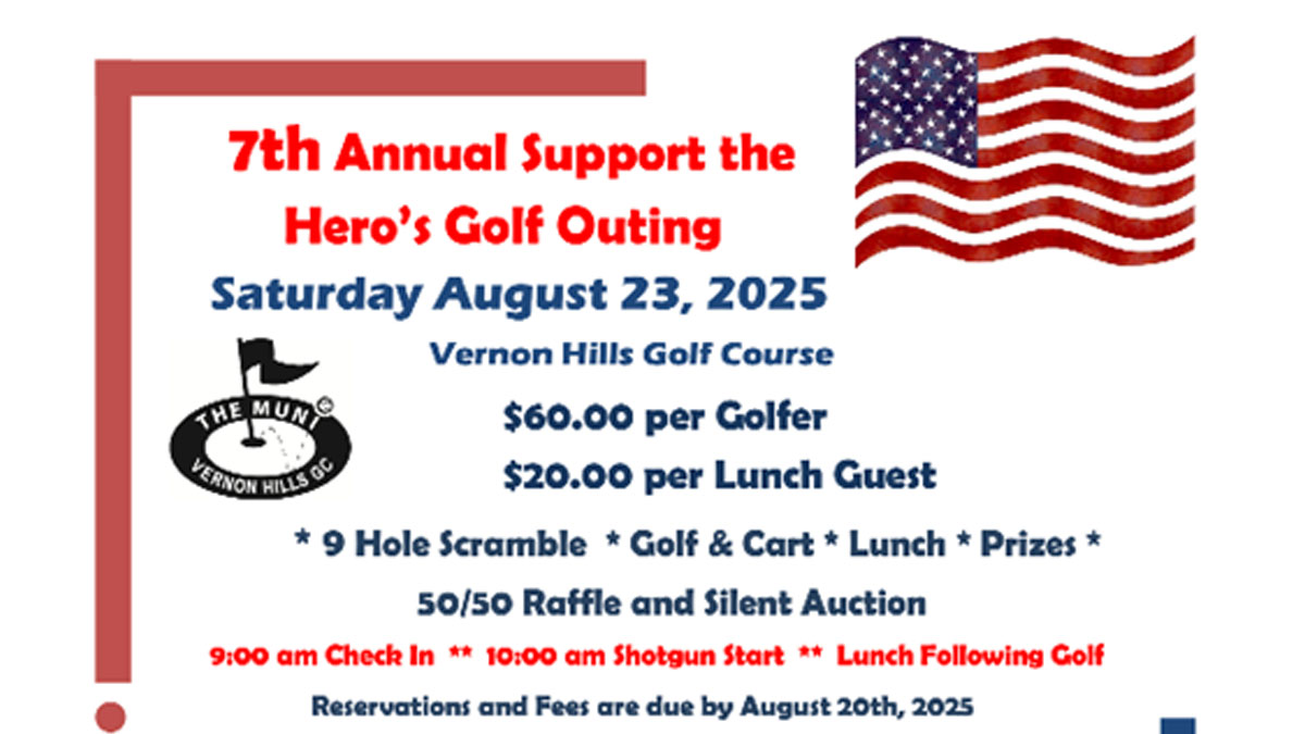 7th Annual Support the Hero's Golf Outing